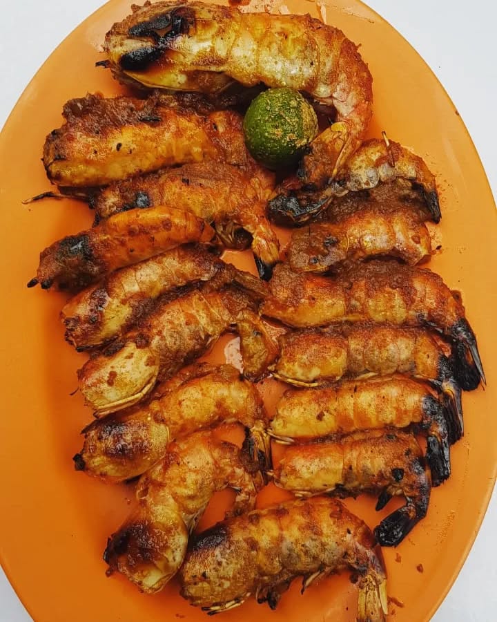 Udang Galah Bakar